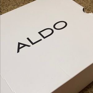 Black Leather Aldo Boots